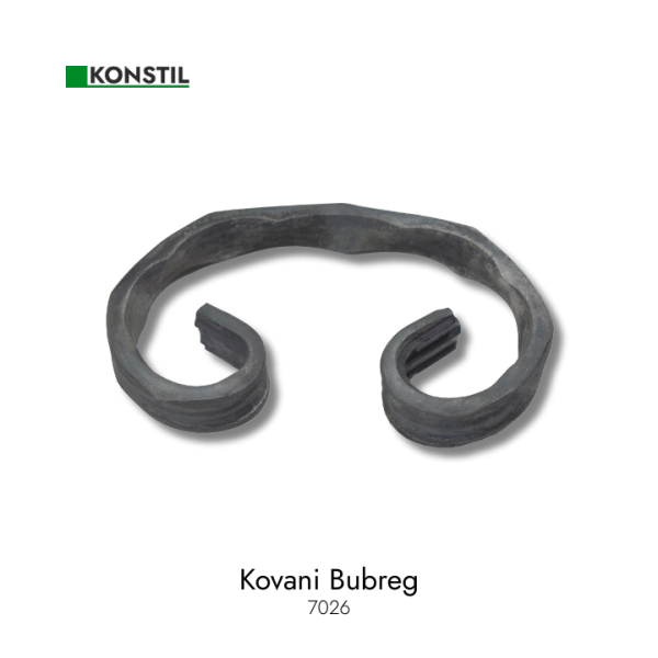 Bubreg - 12x6 mm Grifovan - 100x60 mm