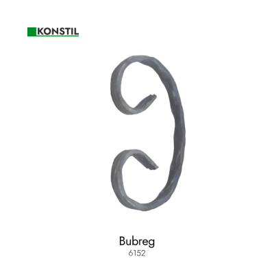 Bubreg 150x85mm 12x6mm grif.