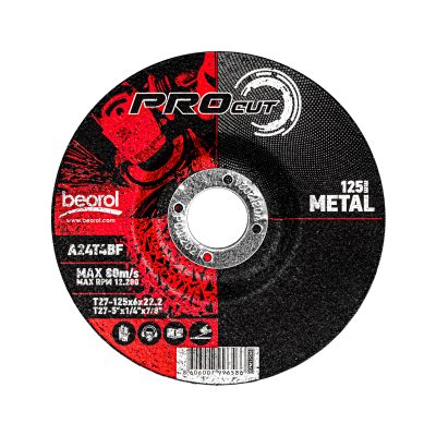 Brusna ploča za metal ø125x6mm