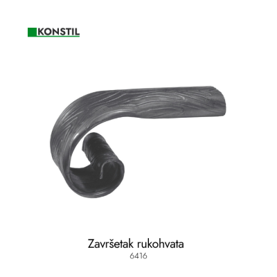 Spiralni završetak srednji 100x170 šuplji ruk 48x20