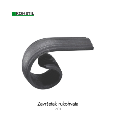 Spiralni završetak 100x120 pun rukoh 50x12mm