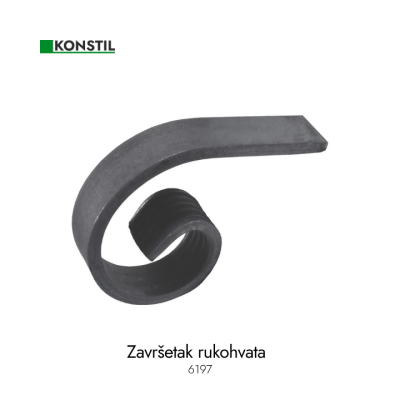 Spiralni završetak 110x110mm Flah 30x8 mm