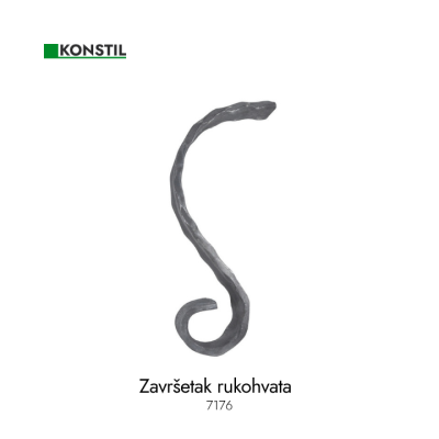 Završetak kraći 80x250mm Flah 30x8 grif