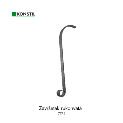 Završetak duži 170x700mm Flah 30x8 grif