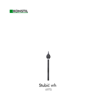 Stubić vrh AF706 750 12x12mm