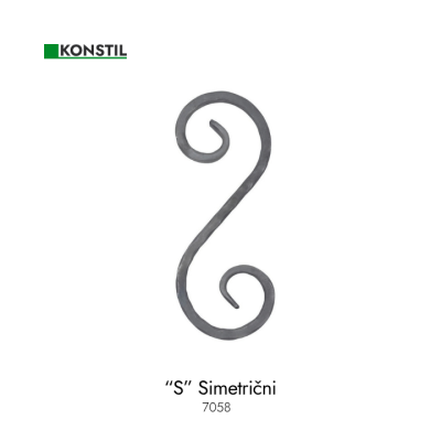 S simetrični 300x120 12x12 grif