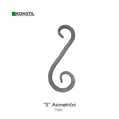 S asimetrični 250x100 14x14 grif
