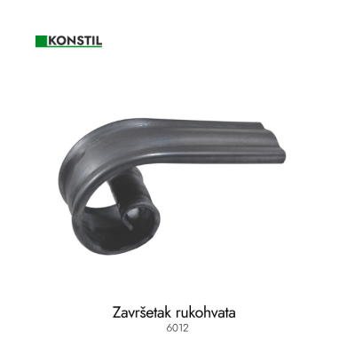 Spiralni završetak 100x170 T rukohvat šuplji