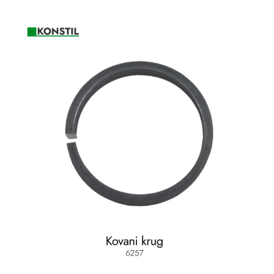 Kovani krug Ø110 12x6 mm