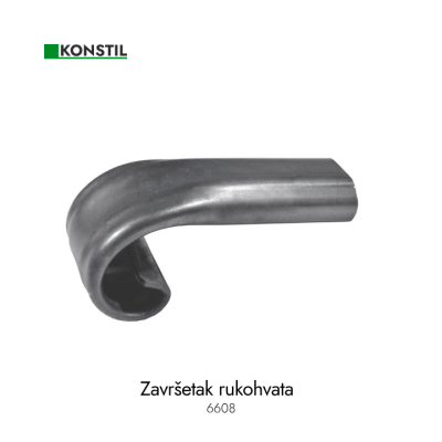 Spiralni završetak mali 80x150 Ruk šuplji 50x25