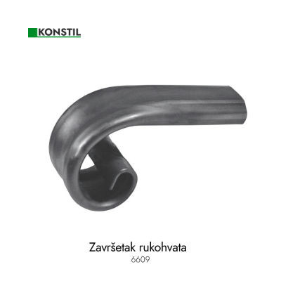 Spiralni završetak srednji 100x170 Ruk šuplj 50x25
