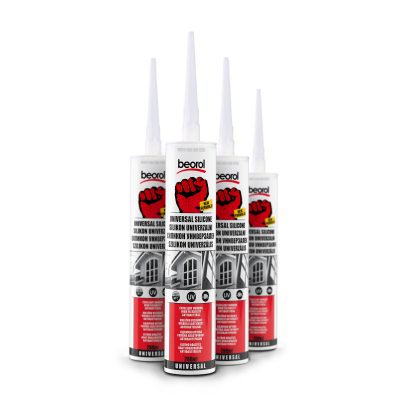 Silikon acetat univerzal 280ml, beli - Image 3
