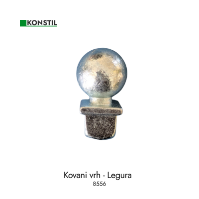 Kovani Vrh - legura - za 20x20/1.8mm - Kugla